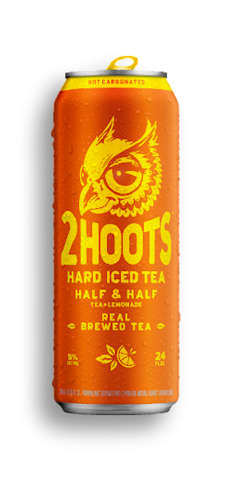 Two hoots hard tea Half & Half